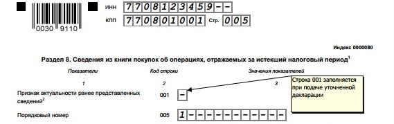 Признак актуальности