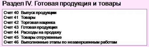 Раздел 4 Плана счетов бух. учета Раздел 4 Плана счетов бух. учета